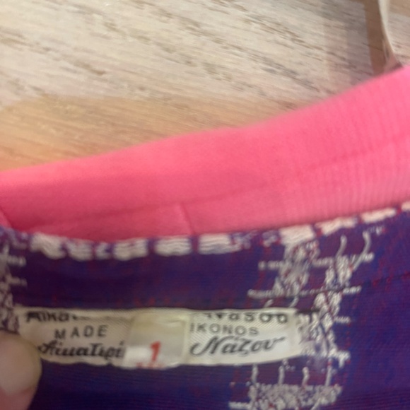 Handmade Nasro Dress | Long Sleeve Tunic Mini | Size Small - Picture 4 of 4